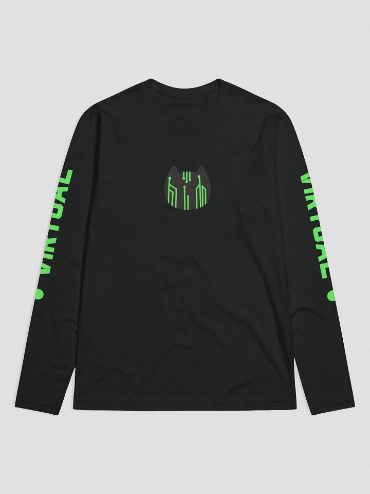Virtual Long Sleeve Shirt, Black product image (1)