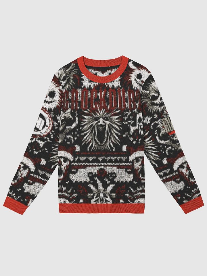 GROCK DUBZ "Black Christmas" Ugly Sweater (No Blood) product image (2)
