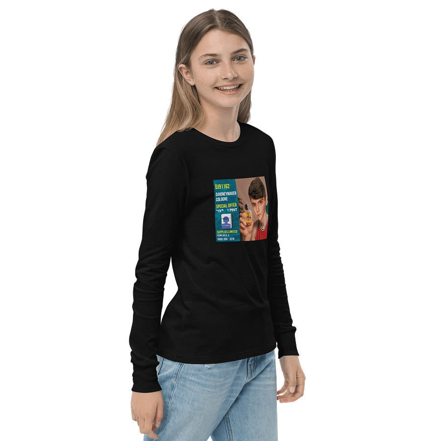 DJHoneyMaker Cologne Youth Long Sleeve T-Shirt product image (4)