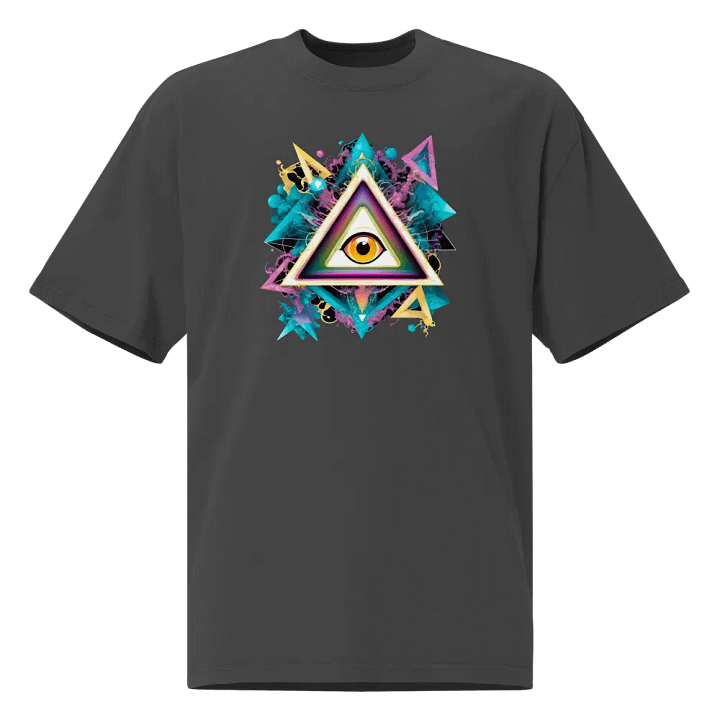 [All Seeing Eye] Oversized T-Shirt product image (1)