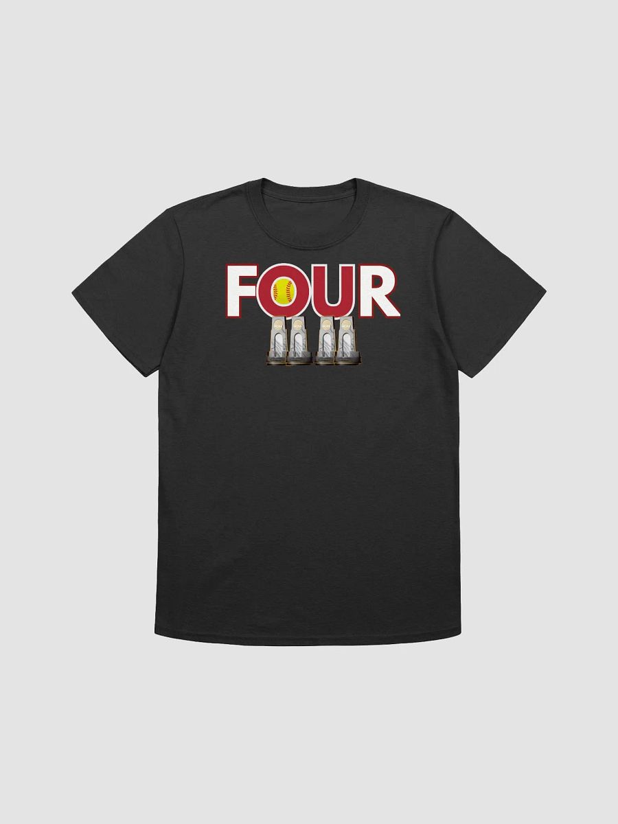 FOUR Trophies Softball Graphic Tee product image (1)