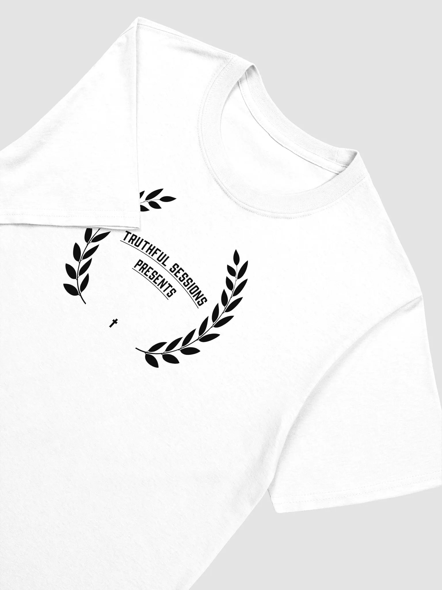 Main Logo White Tee product image (3)