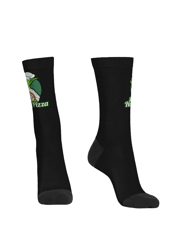 Squee’s House of Pizza Premium Crew Socks product image (2)