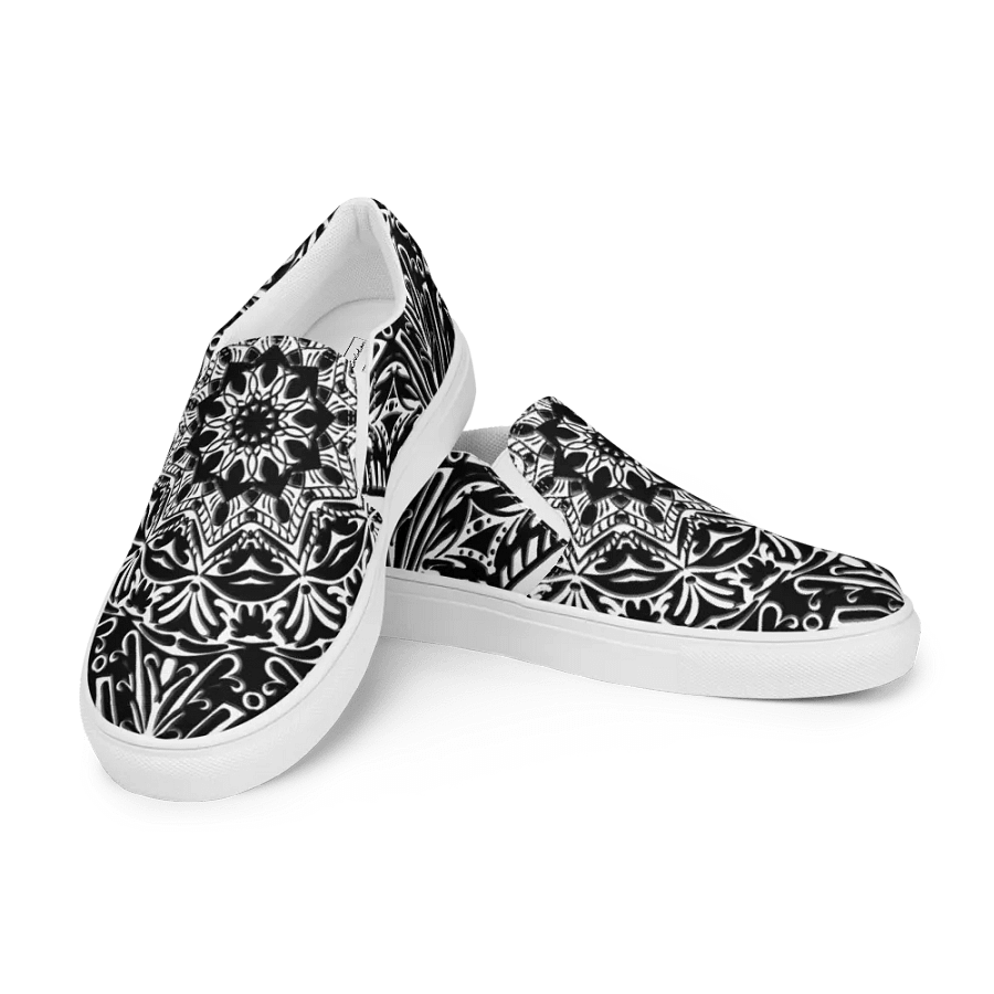 Mystic Floral Symmetry Slip-Ons product image (12)