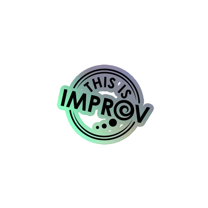 This Is Improv Sticker product image (2)