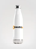 White Pause AI Water Bottle product image (1)
