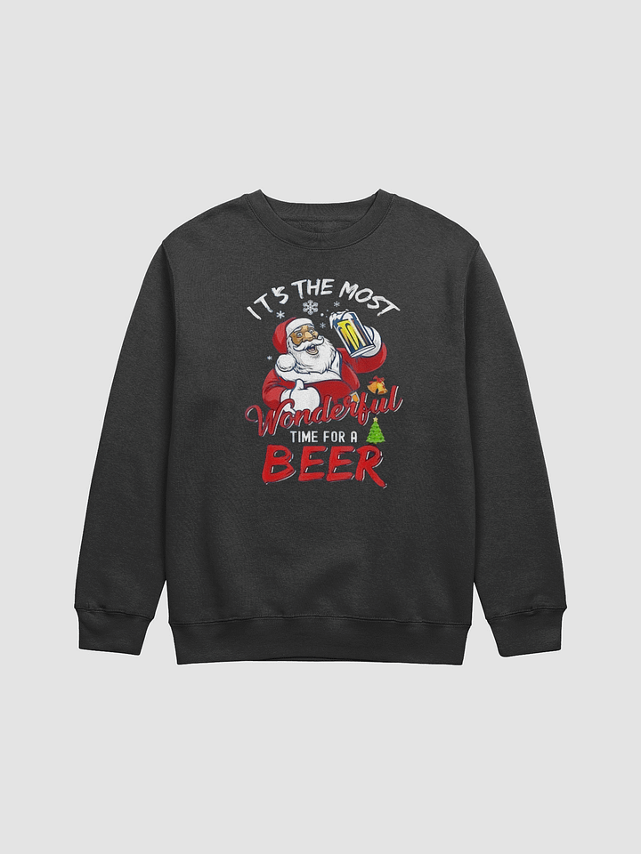 Santa’s Holiday Cheers Lane Seven Premium Crewneck Sweatshirt product image (1)