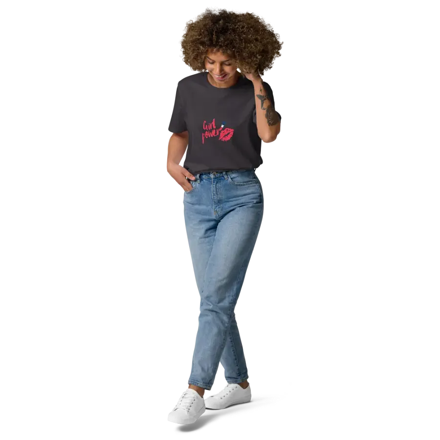 Empowerment Lipstick Organic Tee product image (143)