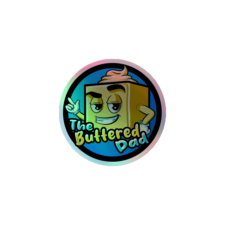 The Buttered Dad Sticker product image (1)