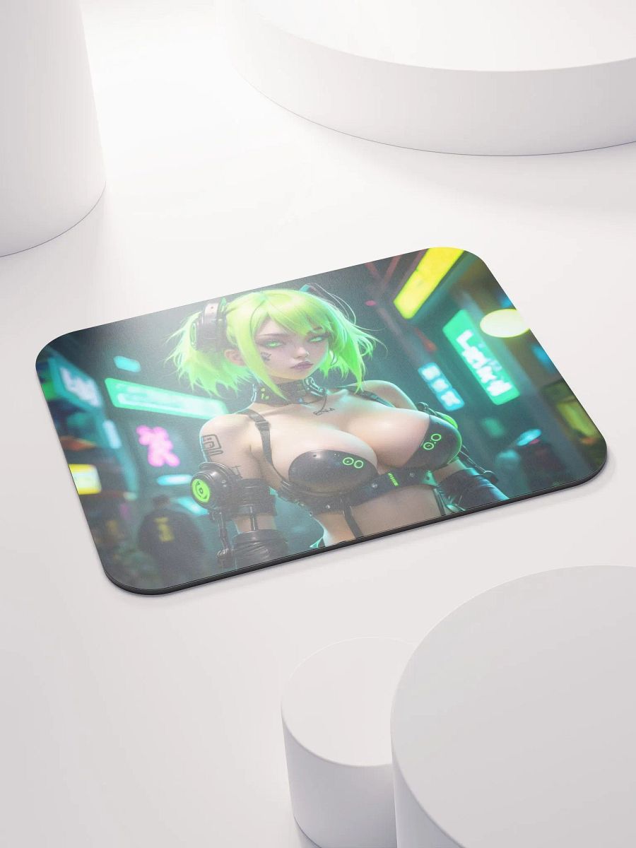 Neon Cyberpunk Mouse Pad product image (5)