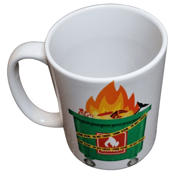 Dumpster Fire Army Mega-Mug product image (1)