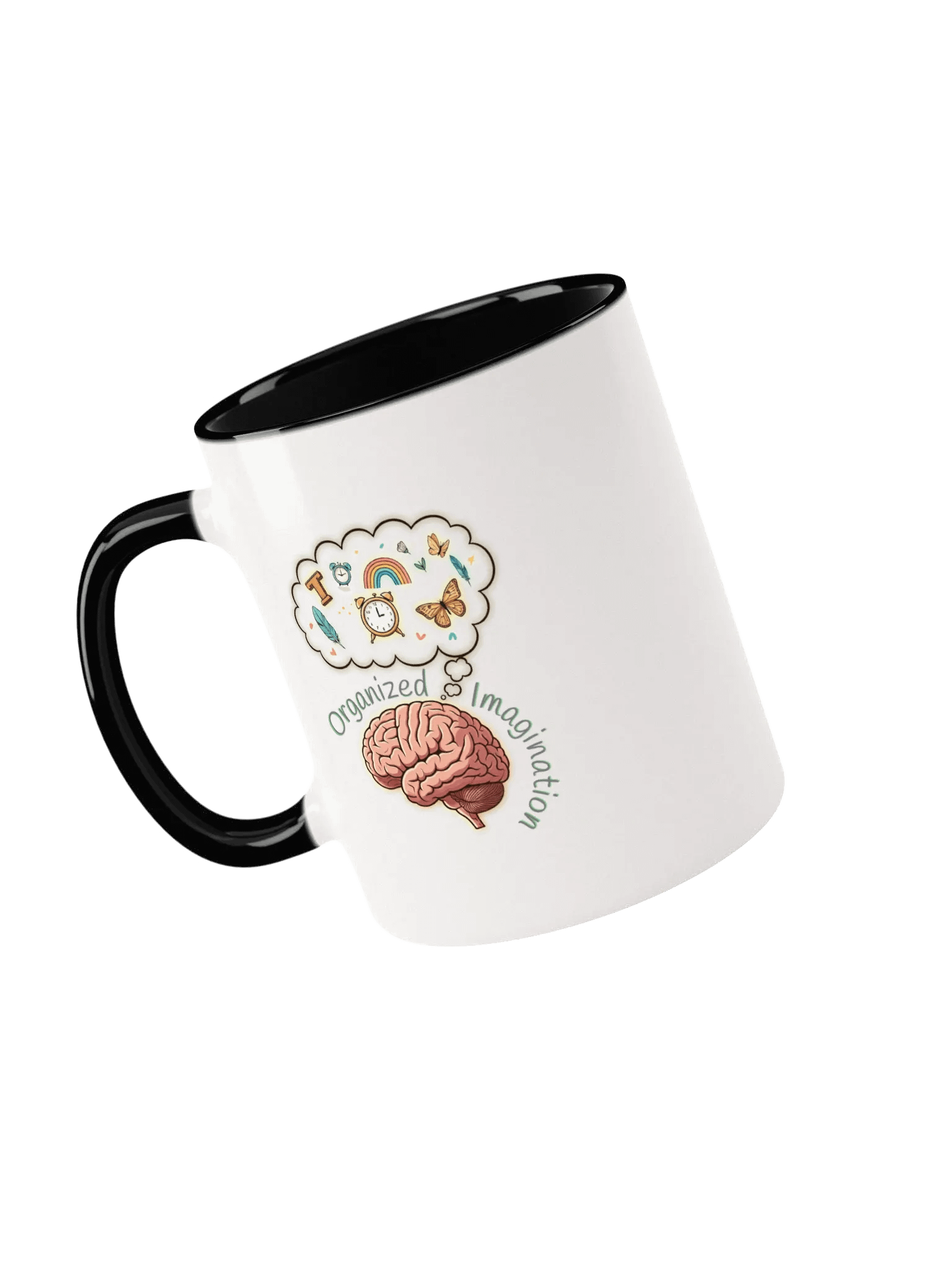 Organized Imagination Ceramic Mug with Color Inside product image (37)