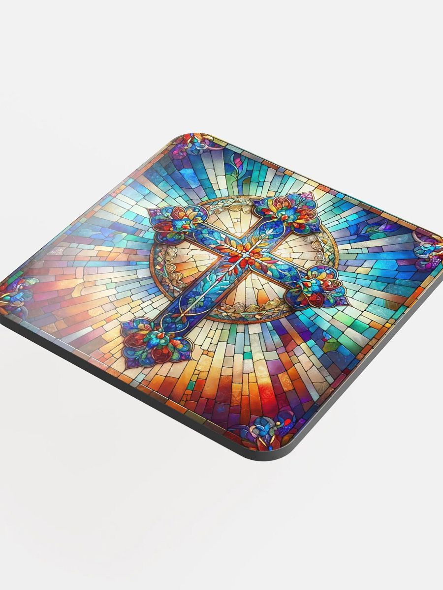 Vibrant Cross Coaster product image (4)