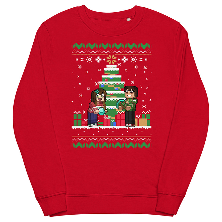 Minecraft Holiday Sweater Red product image (1)