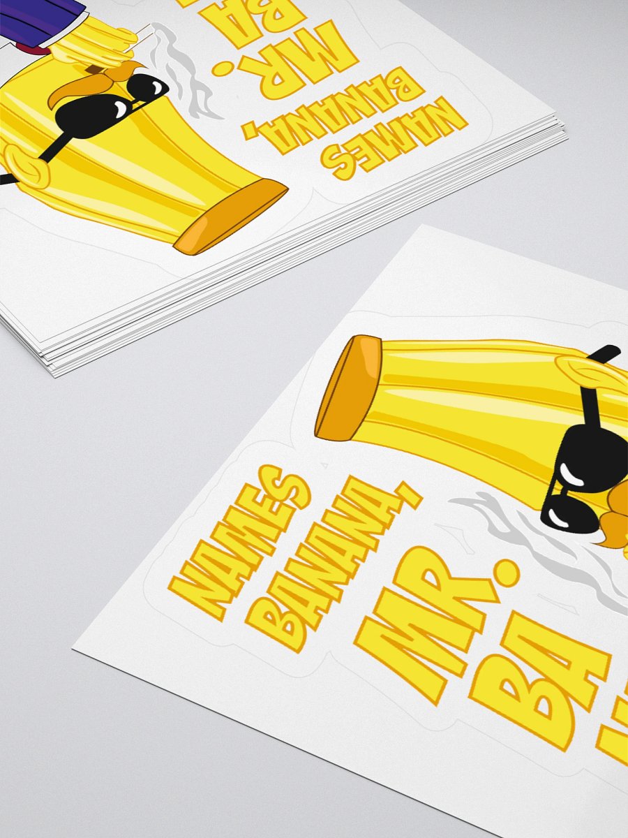 Mr Banana Sticker product image (13)