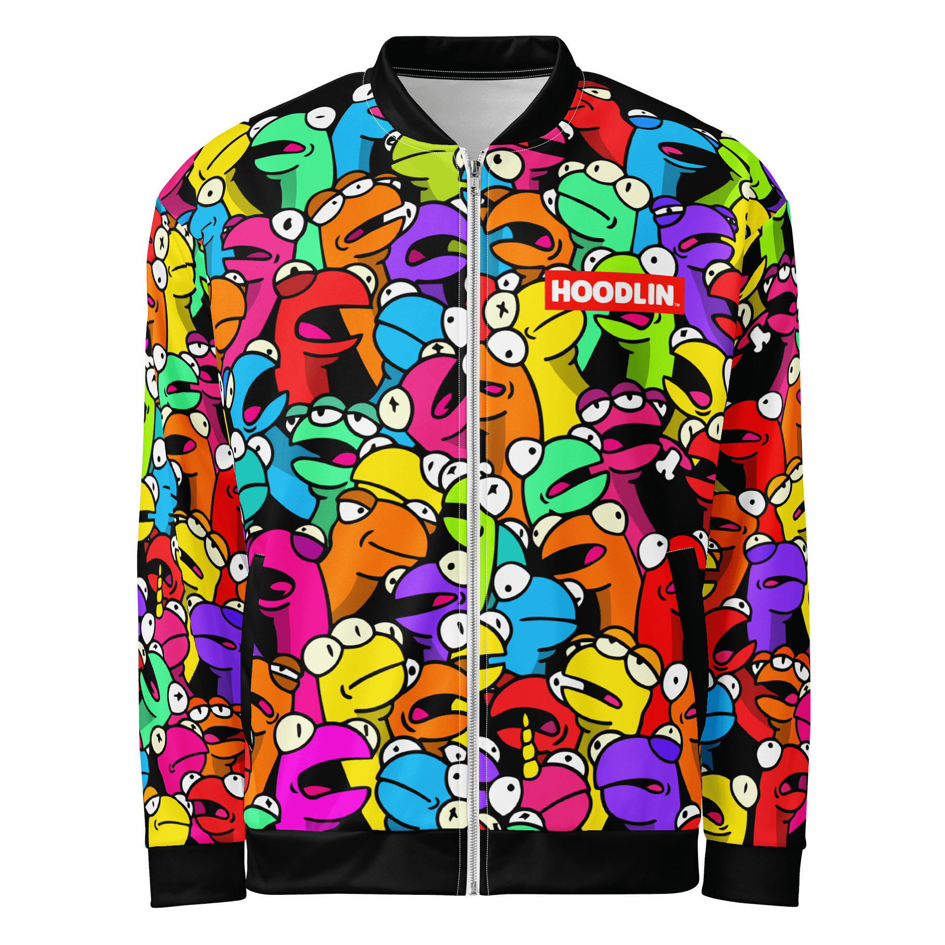 Batched Hoodlin Jacket - Black Base product image (1)