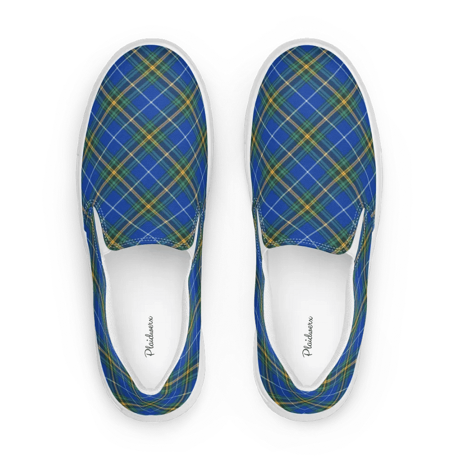 Nova Scotia Tartan Men's Slip-On Shoes product image (1)