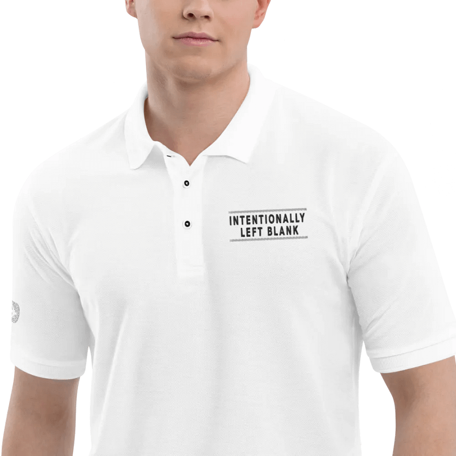 INTENTIONALLY LEFT BLANK - POLO SHIRT product image (6)