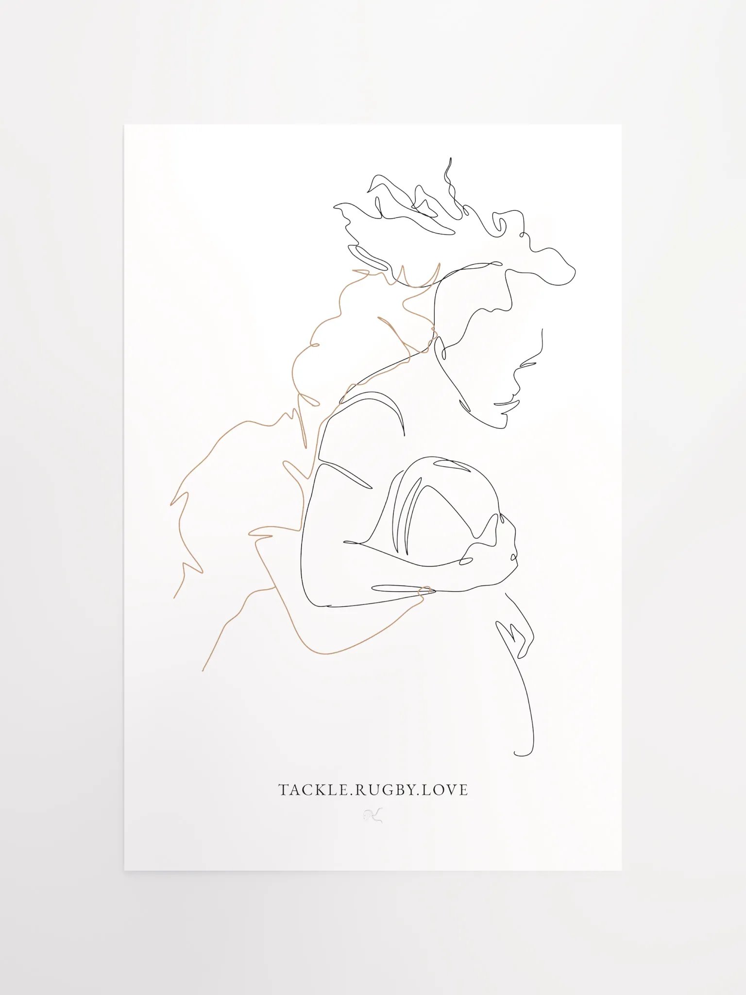 Women Rugby Tackling Poster product image (10)