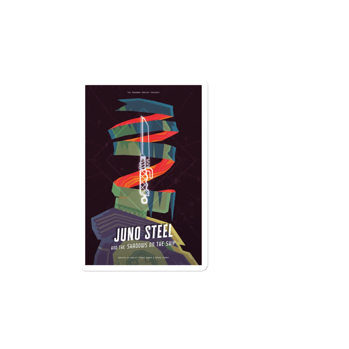 Juno Steel and The Shadows on the Ship Magnet product image (2)