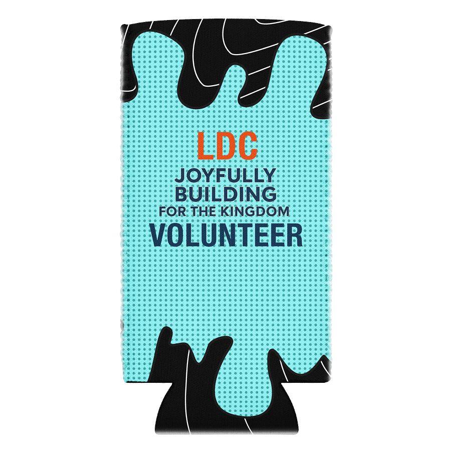 LDC Volunteer Can Cooler – Joyfully Building for the Kingdom product image (1)