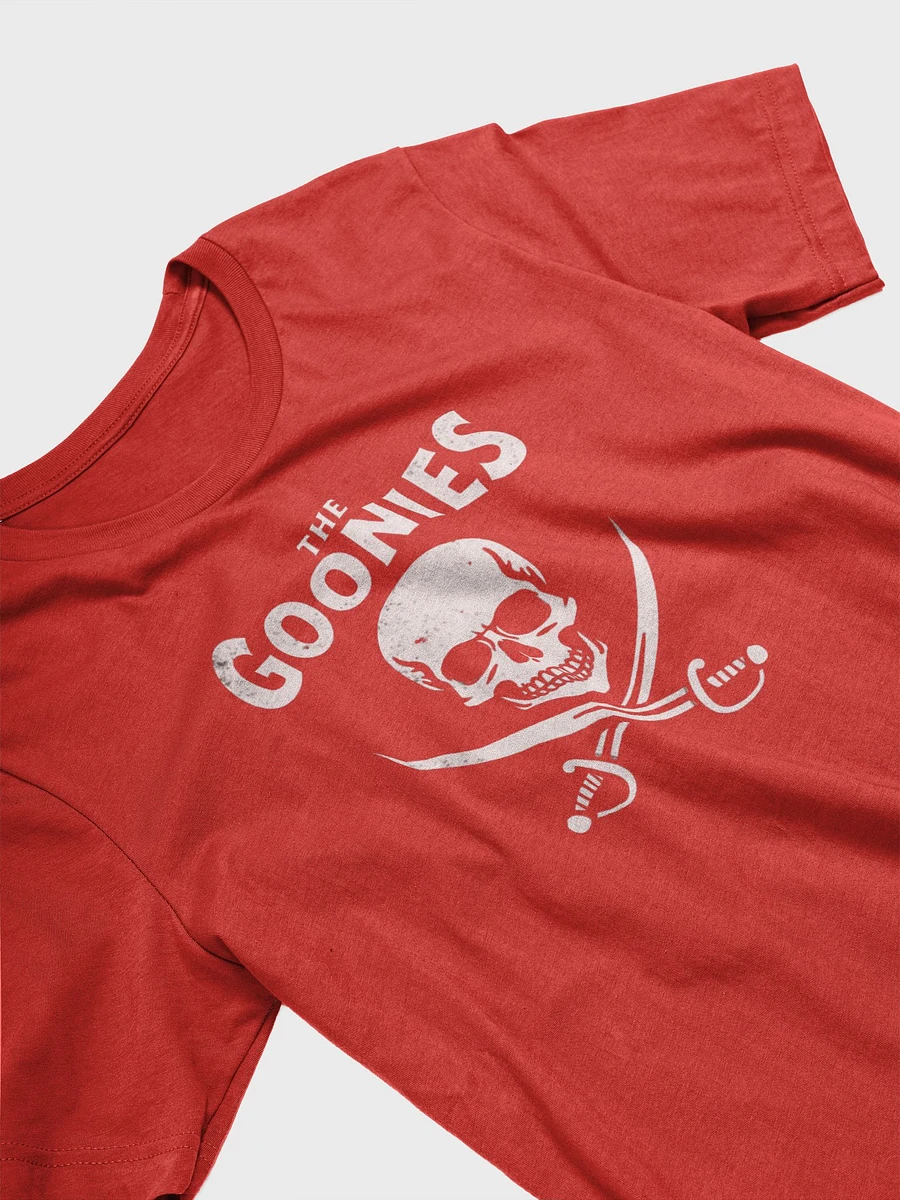 Goonies Pirate Skull Distressed T-Shirt product image (89)