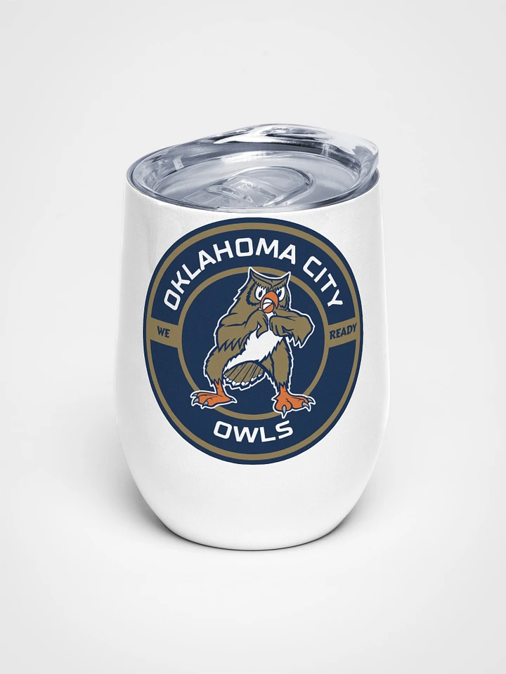 Oklahoma City Owls Wine Tumbler product image (1)
