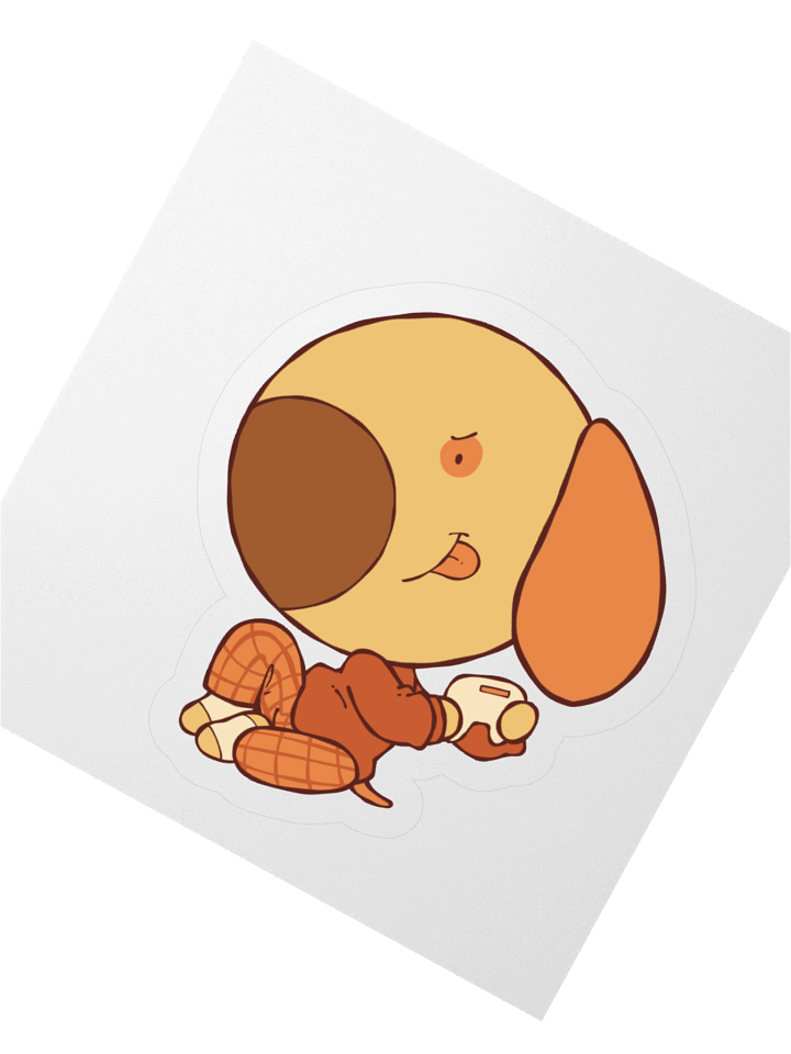 Gamer Dog Sticker product image (6)