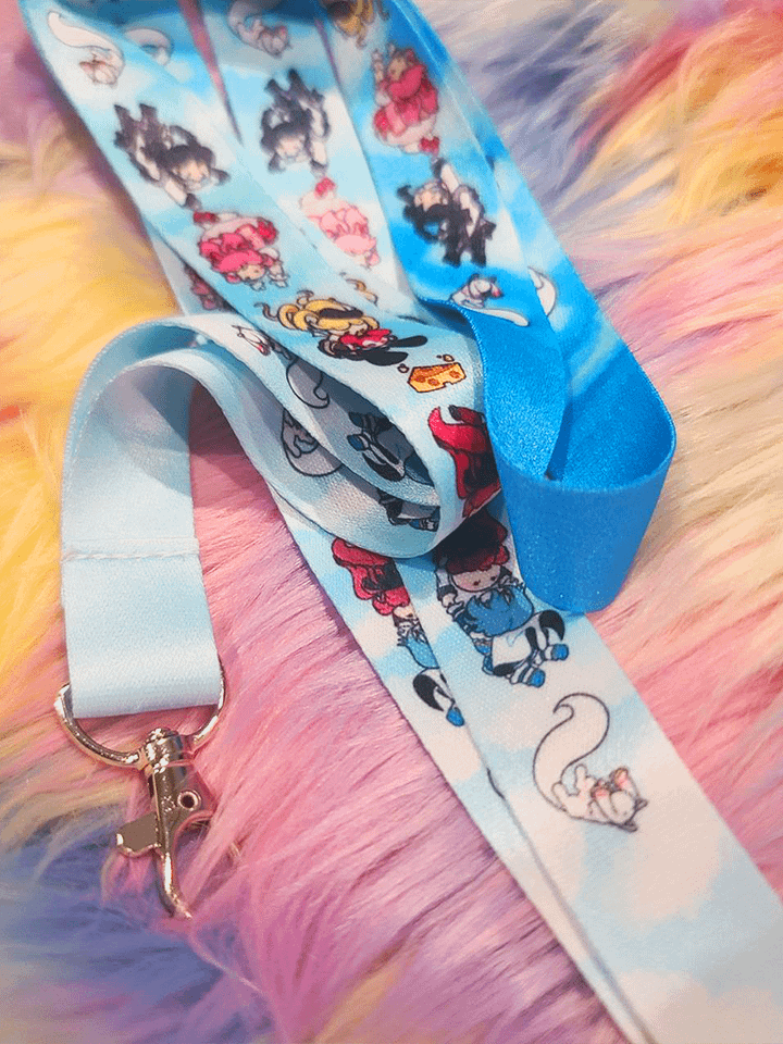 Magical Girls Falling | Lanyard product image (1)