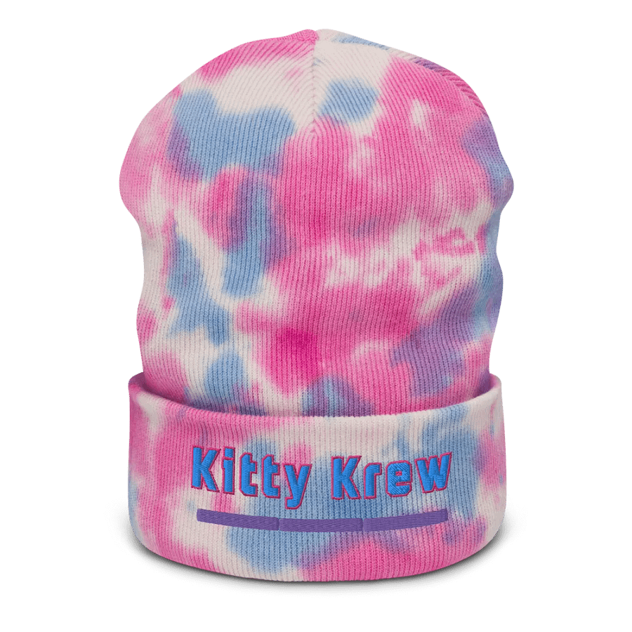 Kitty Krew 3 Plate Tie Dye Beanie product image (5)