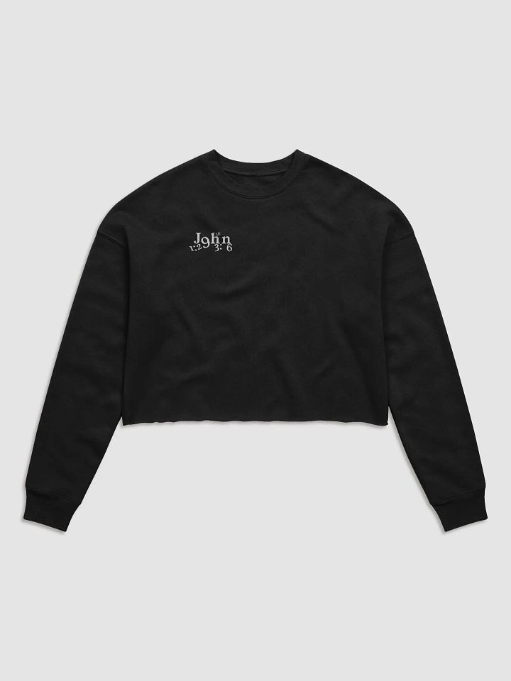 The Lives On HIGH | John's Calling | Women's Crop Top | White product image (1)