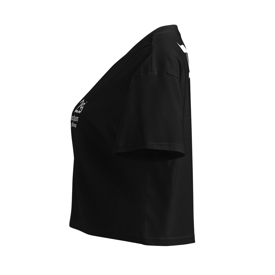DEM 2S | GOTHIC CROPTOP | WOMENS | EMBROIDERED FRONT product image (4)