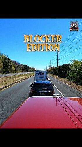 Are YOU a BLOCKER?? 👀😁#truckdriver #reels #reel #reelsinstagram #dashcam #driving #commentary #funny #nj
