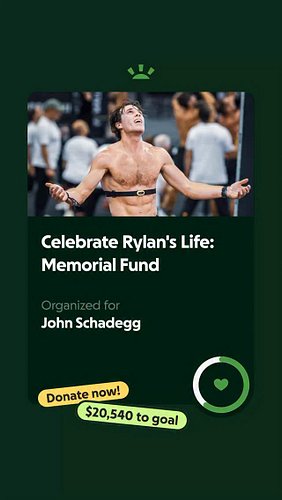 The Schadegg family has organized a GoFundMe to help with the costs of the funeral home and celebration of life for Rylan. 

...