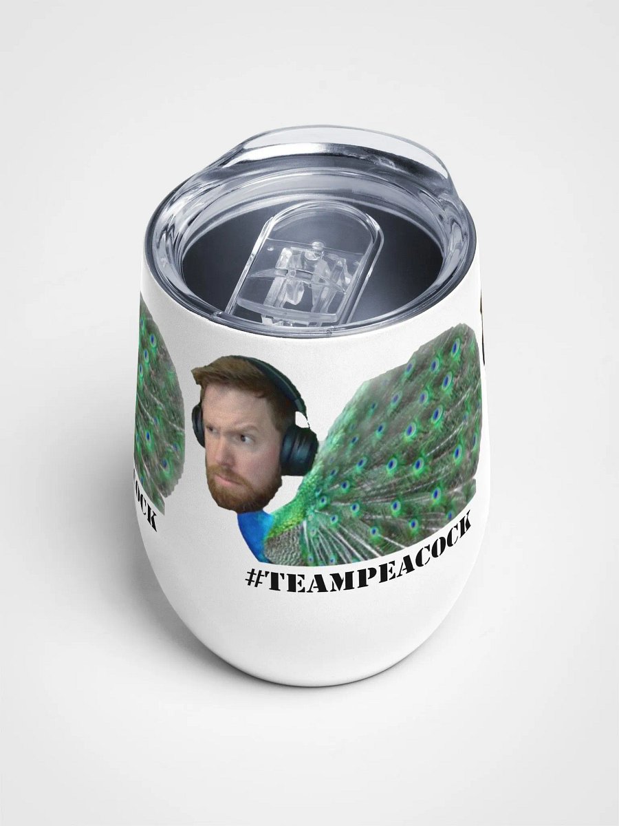 #TeamPeacock Wine Tumbler product image (4)