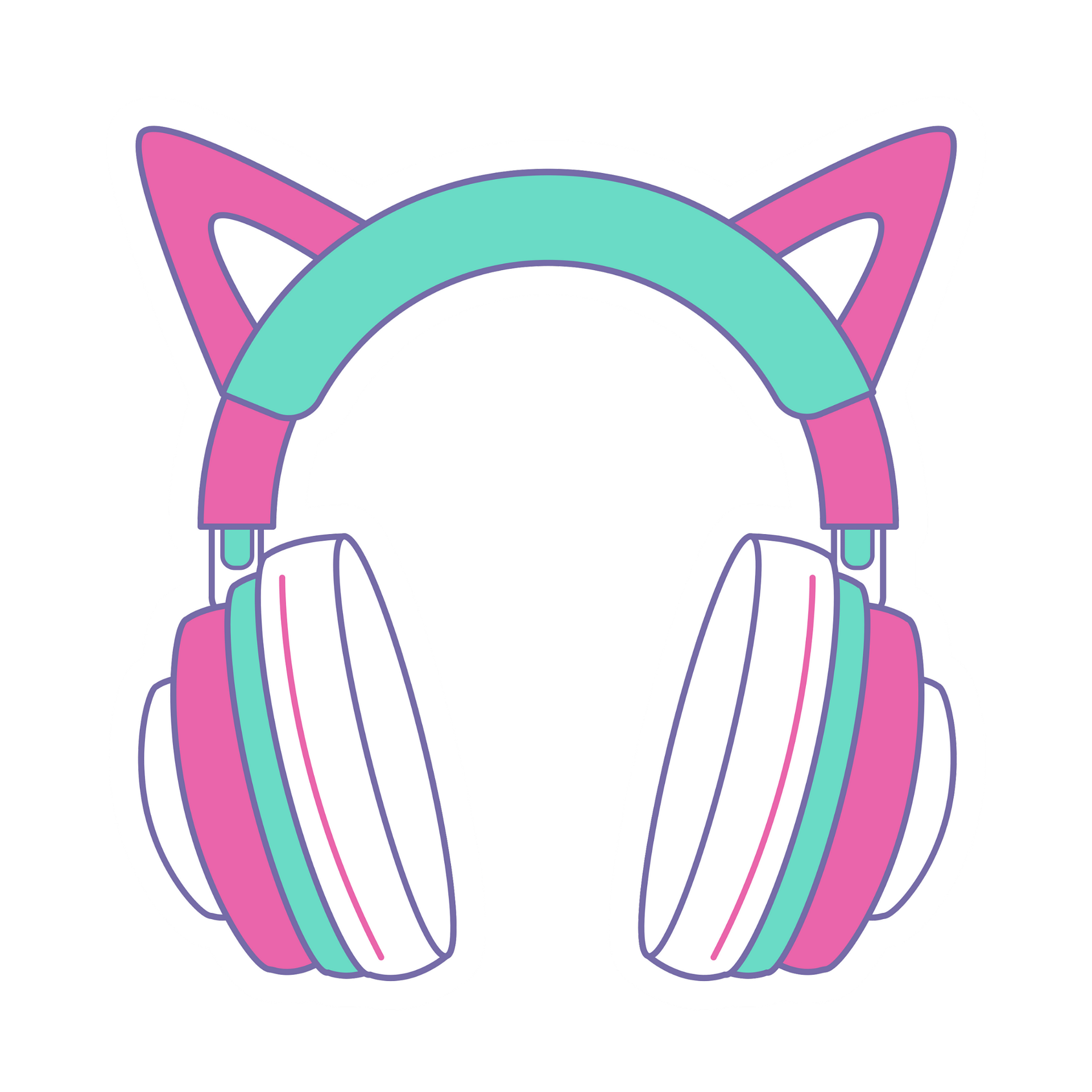 Catphones Magnet product image (3)