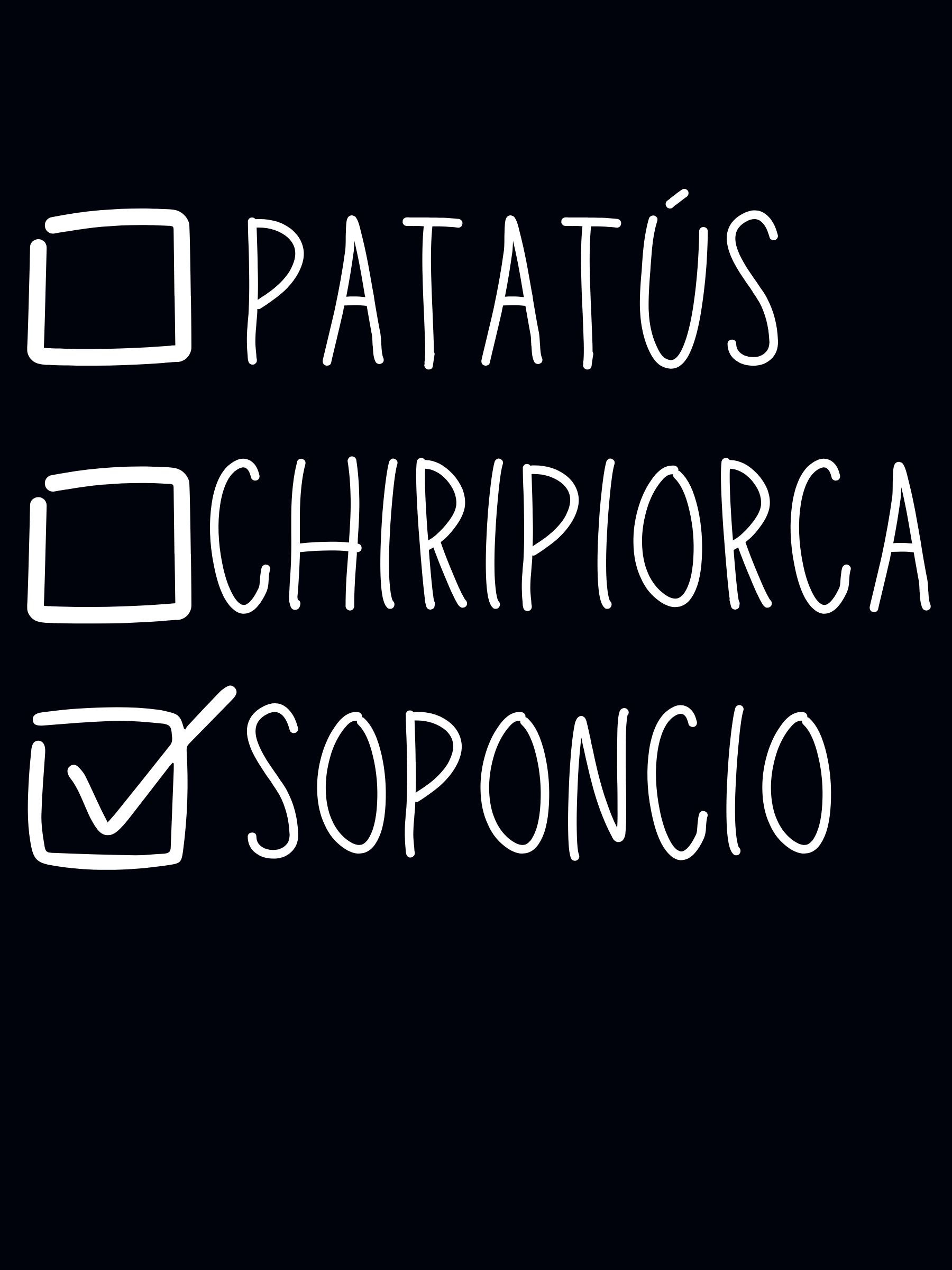 Patatús Chiripiorca Soponcio Camiseta Unisex product image (1)