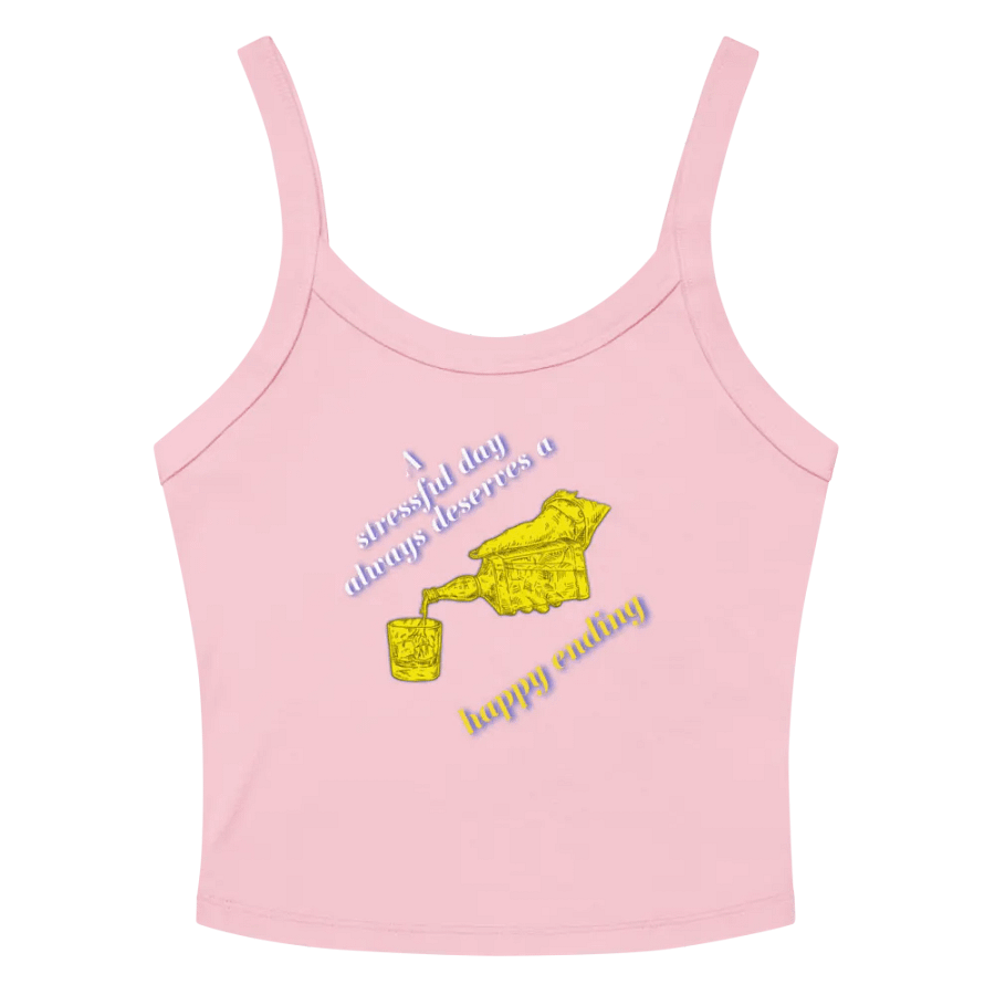Happy Ending - Ladies Micro-rib Tank Top product image (18)