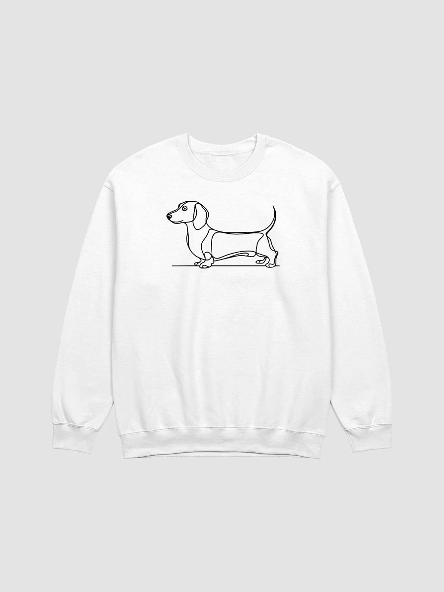 Dachshund Line Art Sweatshirt – Pet Owner’s Winter Essential product image (9)