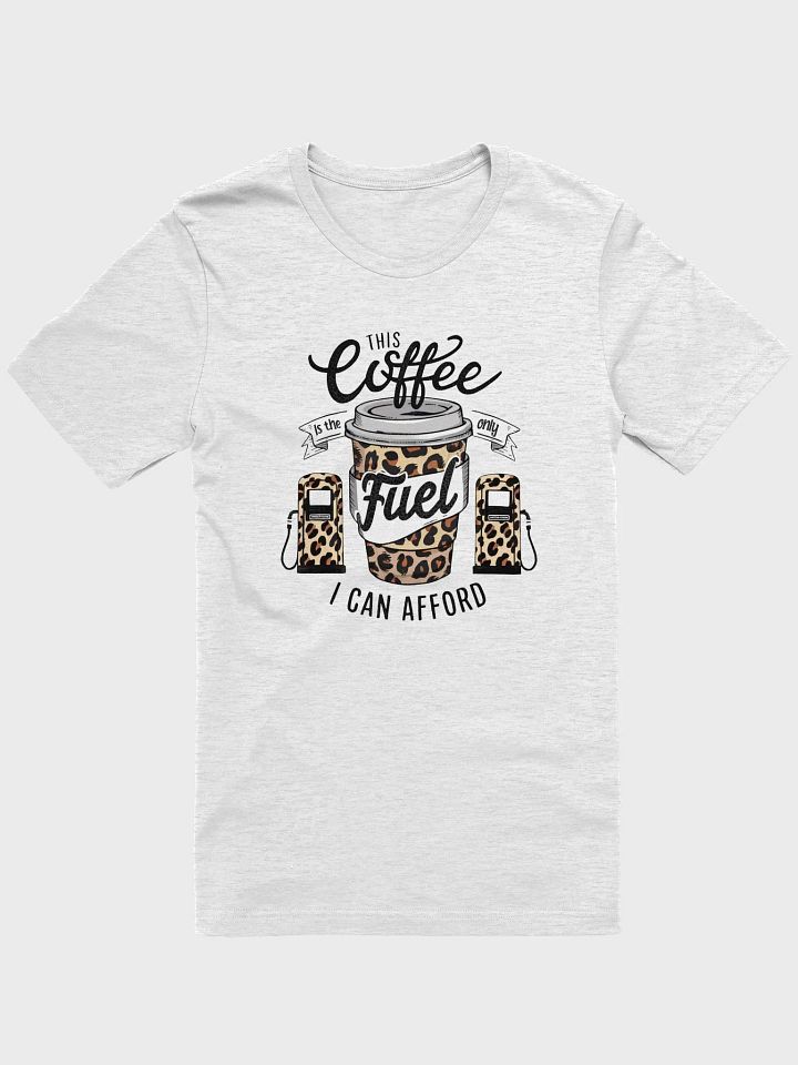 Leopard Print Fuel Coffee T-Shirt product image (1)