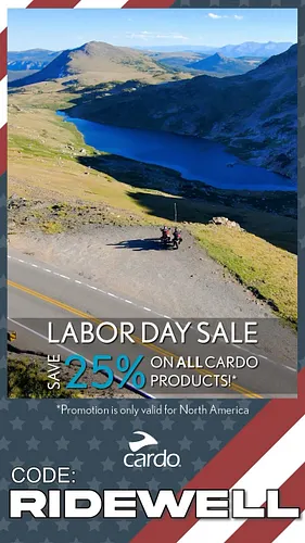 Today and Tomorrow, September 4th and 5th, everything on the @cardosystems website is 25% off with coupon code RIDEWELL

#hey...