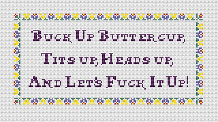 Buttercup Cross Stitch Pattern product image (1)