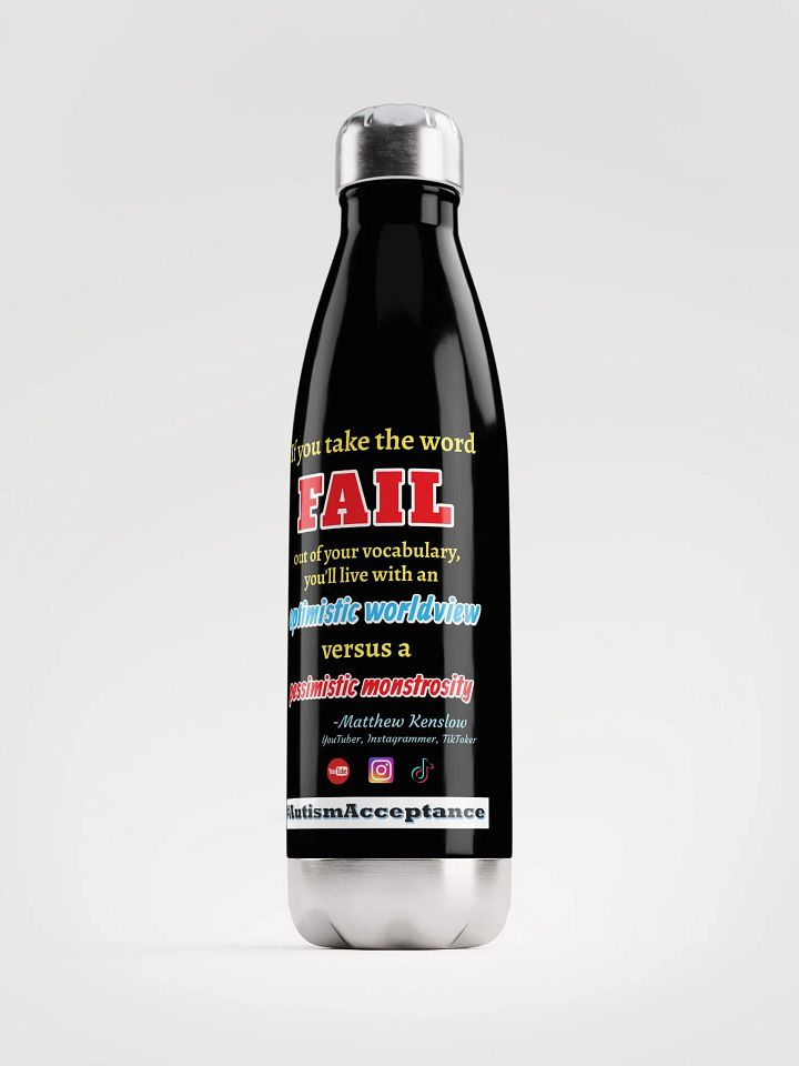 Stainless Steel Water Bottle [Quote 5] product image (1)