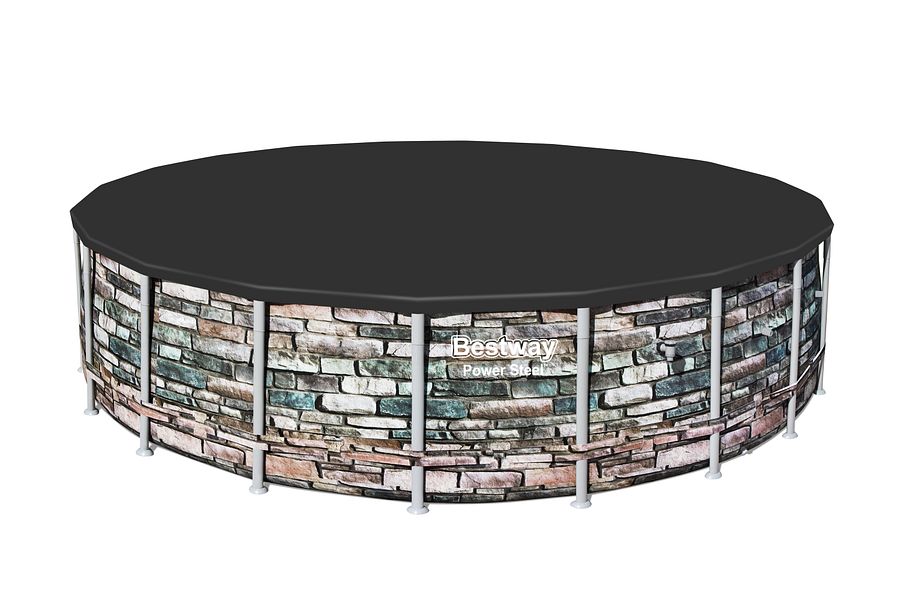 56883 Bestway® Power Steel™ Round Above Ground Pool Set (20 ft x 4.3 ft) product image (5)