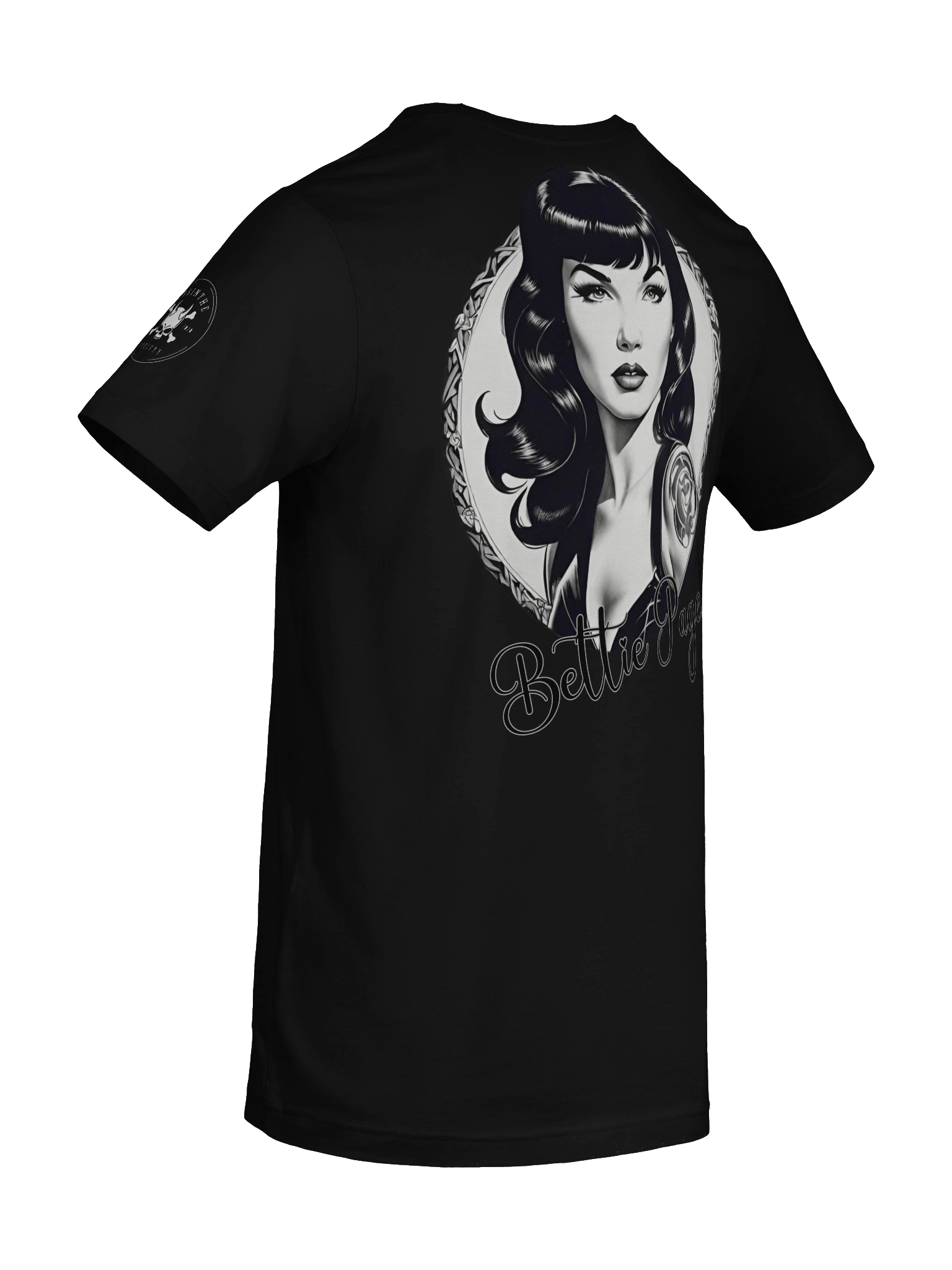 Bettie Page Absinthe Society Unisex T-Shirt product image (10)