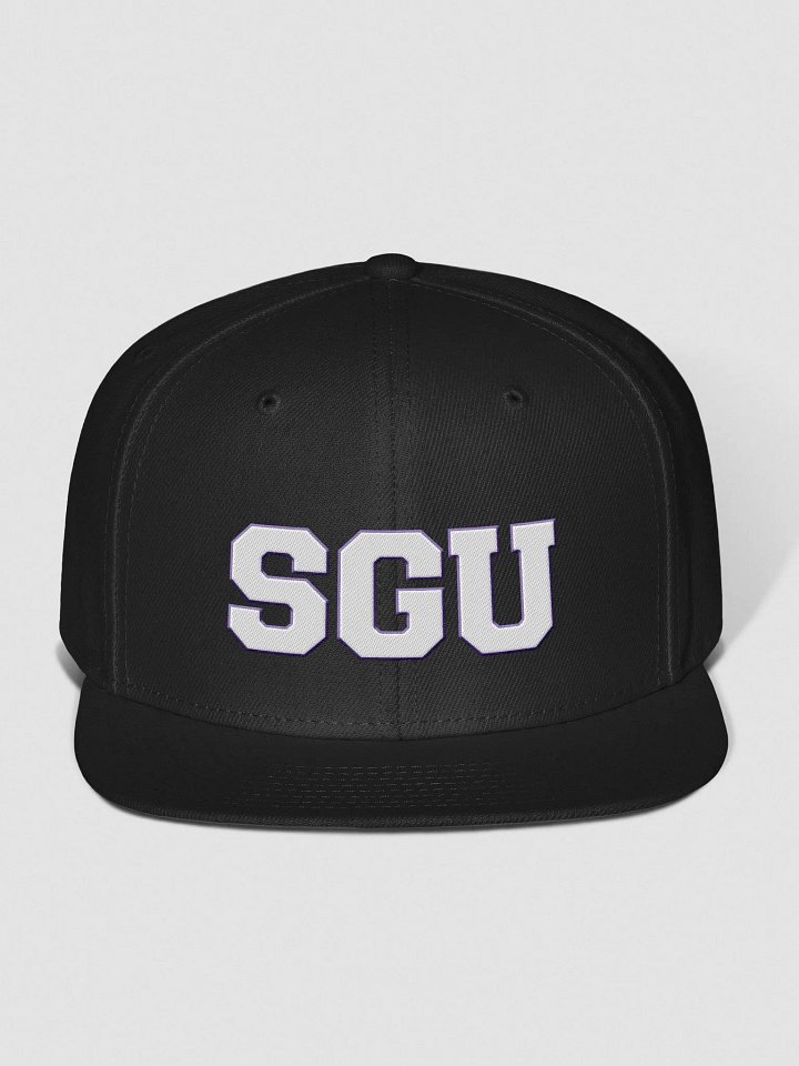 SGU Snapback Purple Outline Logo product image (1)
