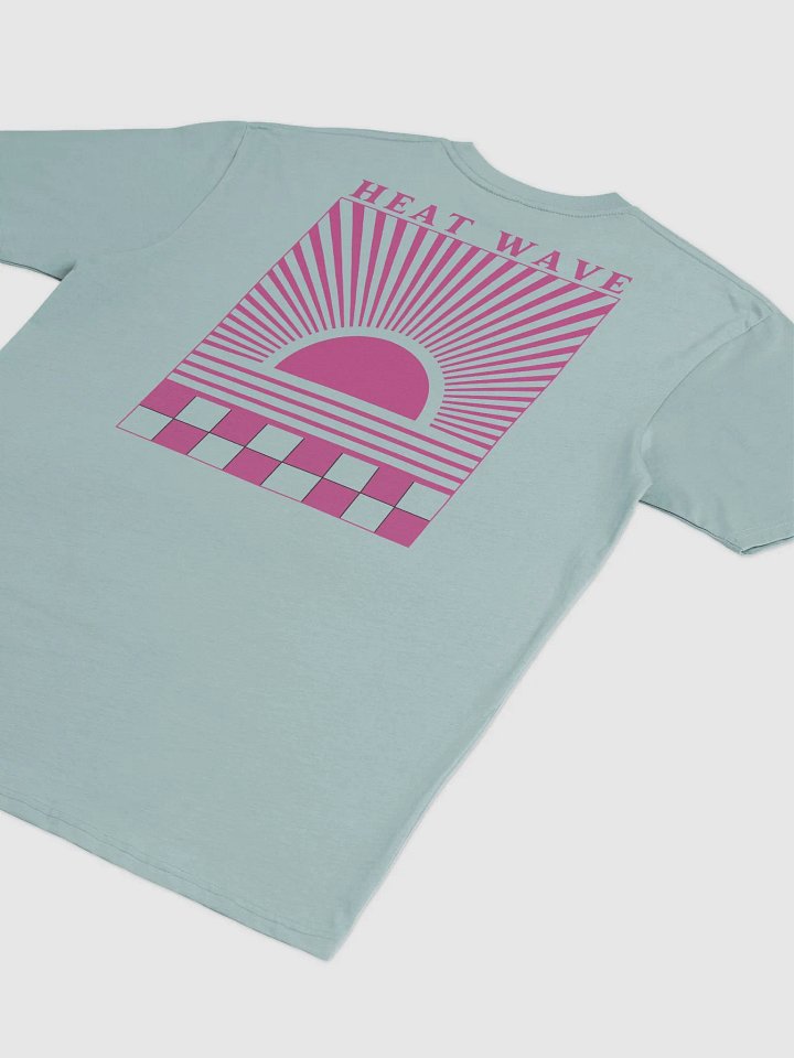 Heat Wave Retro Sunset T-Shirt - Agave product image (2)