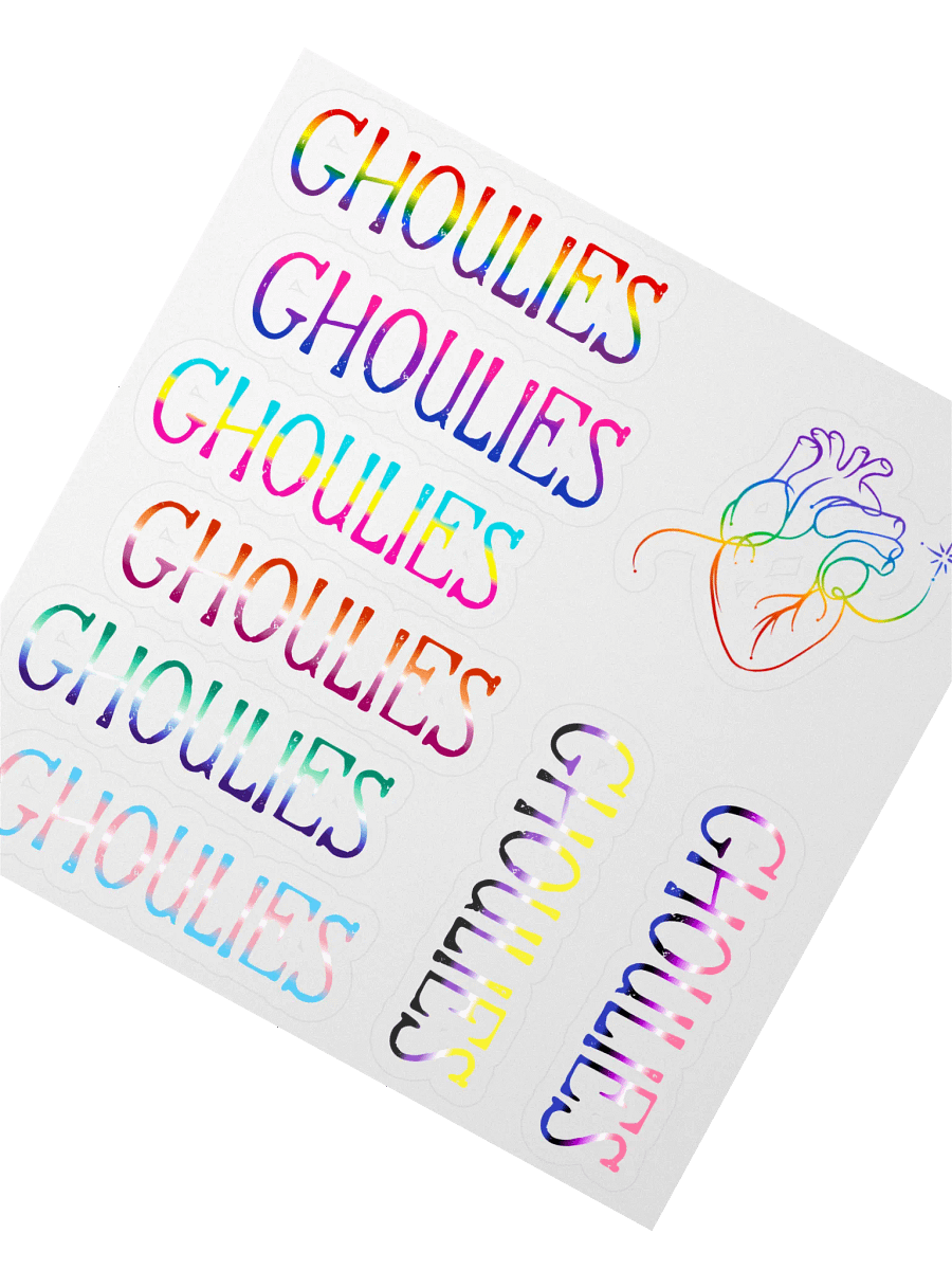 Pride Sticker Sheet- Flags product image (2)