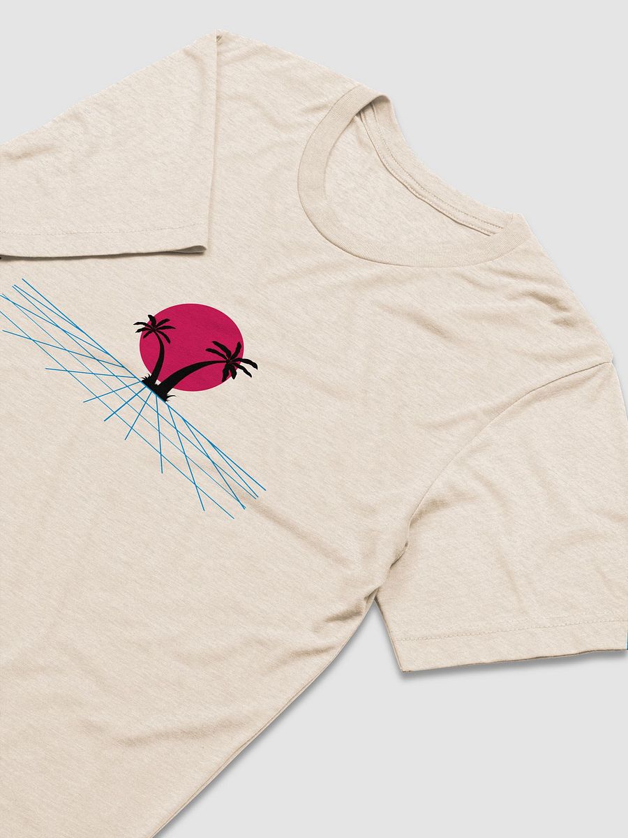 Vaporwave Sunset Palm Tree Tee product image (3)