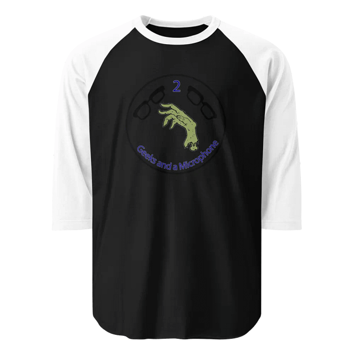 2 Geeks Horror Baseball Tee product image (1)